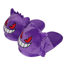 Load the picture into the gallery viewer, buy Pokemon Fluffy Plush Slippers