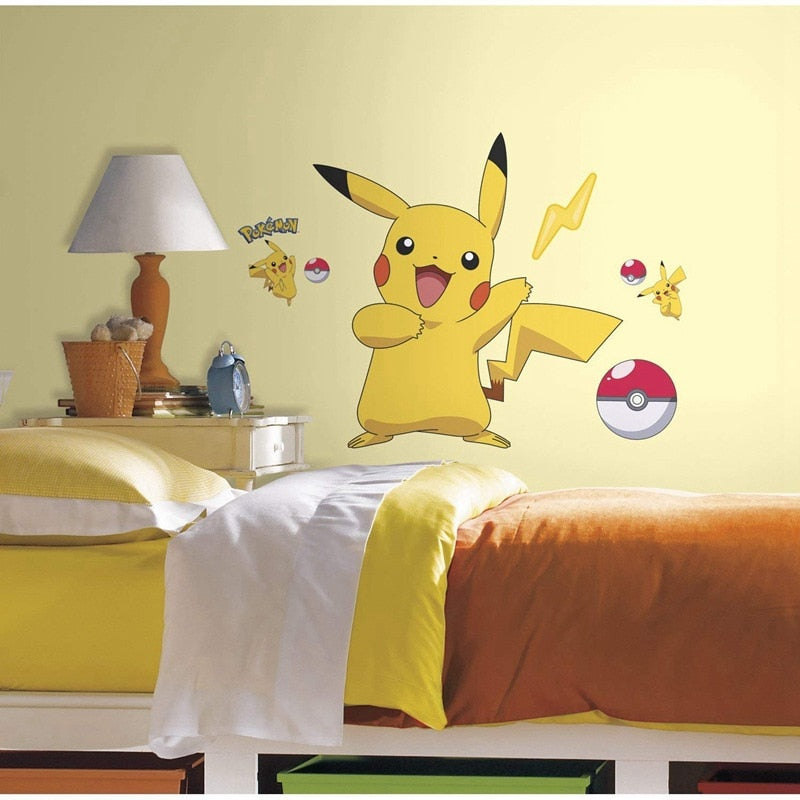 Acheter des stickers muraux Pikachu