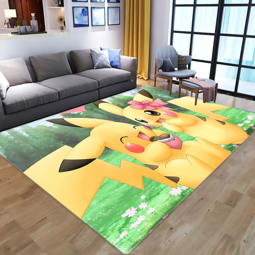 Pokemon Pikachu Flannel Teppich Matte (verschiedene Motive) kaufen