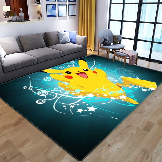 Pokemon Pikachu Flannel Teppich Matte (verschiedene Motive) kaufen