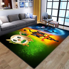 Carica l'immagine nel visualizzatore della galleria, acquista Pokemon Pikachu Flannel Carpet Mat (vari disegni)