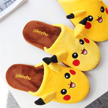 Load the picture into the gallery viewer, Pikachu slippers, Pokemon slippers, slippers, buy slippers