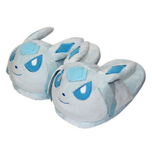 Load the picture into the gallery viewer, buy Pokemon Pikachu, Night Macaw or Snorlax fluffy slippers