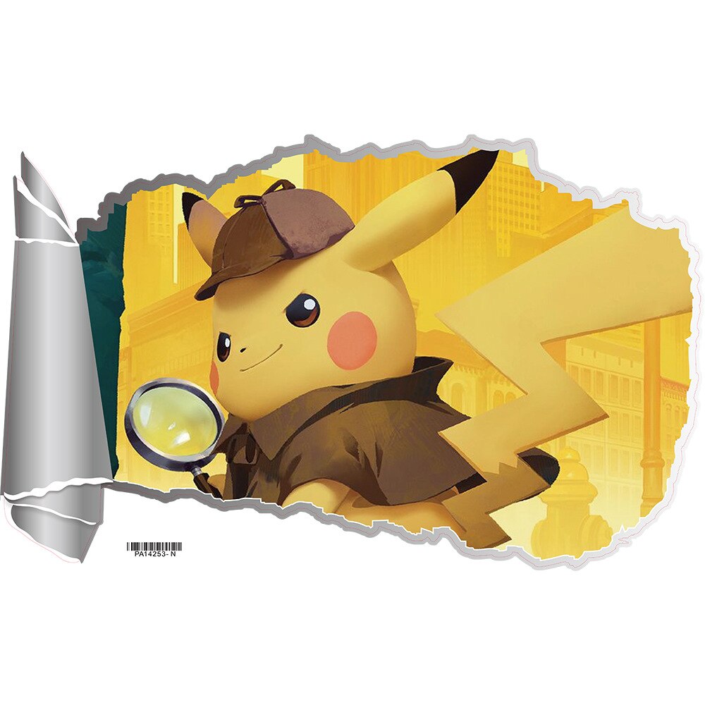 3D Pokemon Detektiv Pikachu Wand Sticker (45cm*60cm) kaufen