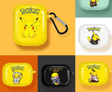 Cargue la imagen en el visor de la galería, compre la funda protectora Pokemon Pikachu Airpods