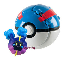 Cargue la imagen en el visor de la galería, compre pokeball con figura de pokemon (muchos diseños para elegir)