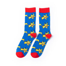 Cargue la imagen en el visor de la galería, compre calcetines de Pokemon Pikachu en diferentes estilos