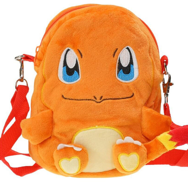 Pokemon (Charmander, Psyduck, Pikachu, Eevee, Snorlax) Plüsch Kinder Tasche kaufen
