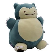 Cargue la imagen en el visor de la galería, compre el peluche Pokémon Ditto Snorlax Relaxo (aprox. 30 cm).