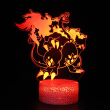 Load the image into the gallery viewer, buy Dynamax Charizard Charizard 3D lamp night light