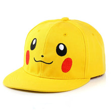 Cargue la imagen en el visor de la galería para comprar gorra de béisbol Pikachu Cosplay para niños / adultos