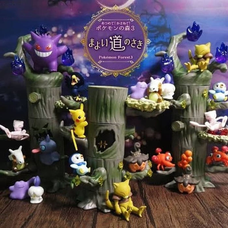 Pokemon Treppe Espeon Rowlet Piplup Pichu Eevee Figuren Set (6 Sammel Figuren) kaufen