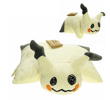 Load the picture into the gallery viewer, buy Pokemon Nachtara Umbreon, Relaxo Snorlax or Mimigma Mimikyu pillows (approx. 40x33cm)
