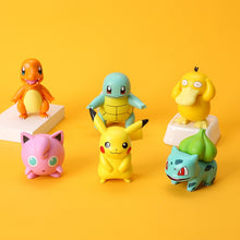 Load the picture into the gallery viewer, buy Pikachu Gluamnda, Enton, Squirtle, Bulbasaur and Jigglypuff Pokemon Figure Set