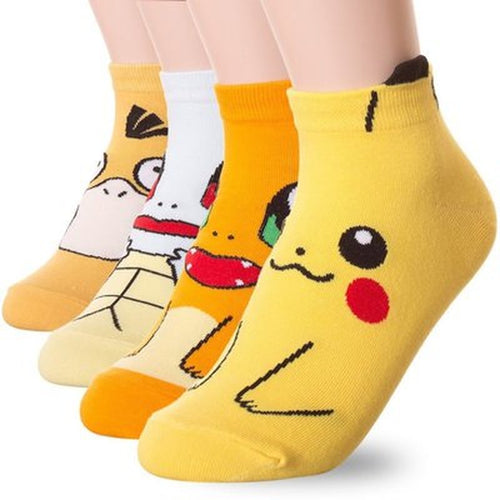 Süße Pokemon Socken (Pikachu, Charmander, Enton oderSchiggy) kaufen