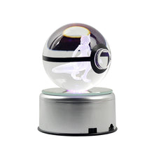 Load the picture into the gallery viewer, Wonderful Pokemon Crystal Pokeball - LED lighting - buy many designs