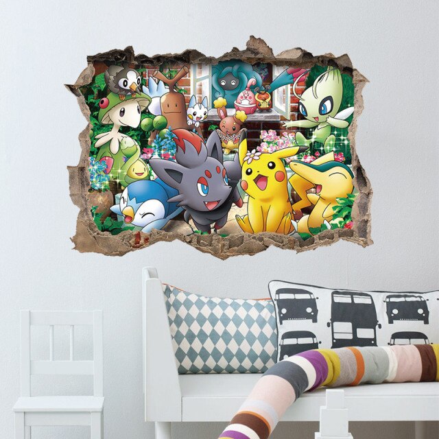 Pokemon Poke Trainer Wand Sticker kaufen