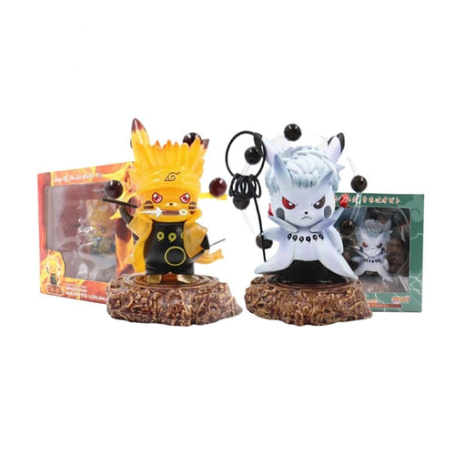 Pokemon Pikachu Naruto Uzumaki Uhciha Obito Cosplay Figuren kaufen
