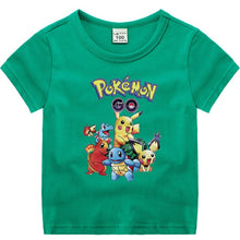 Chargez l'image dans la visionneuse de la galerie, achetez un t-shirt en coton Pokemon pour les enfants - de nombreux modèles et couleurs