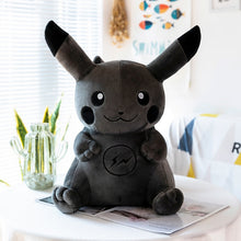 Load the picture into the gallery viewer, buy Pikachu plush Pokemon figure in black
