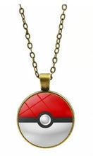 Lade das Bild in den Galerie-Viewer, Pokemon Pikachu Halskette mit Anhänger (viele Motive) kaufen
