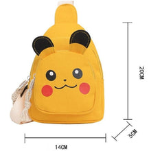 Cargue la imagen en el visor de la galería, compre un moderno bolso de hombro Pokémon Pikachu