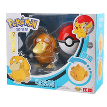 Cargue la imagen en el visor de la galería, Figura de Enton Psyduck en Pokeball - Compre juguetes de Pokémon