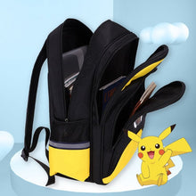 Cargue la imagen en el visor de la galería, compre la mochila escolar Pokemon Pikachu (42x32x18cm)