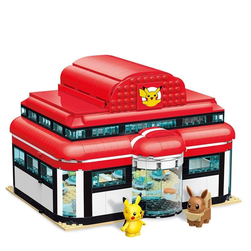 Pokémon Center Haus Baustein Set kaufen