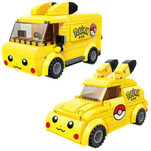 Chargez l'image dans la visionneuse de galerie, achetez des jouets de voitures de jeu de blocs de construction Pokemon Pikachu