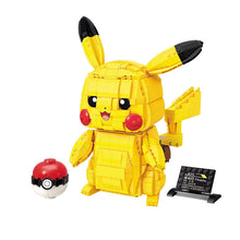 Load the picture into the gallery viewer, buy XXL Pikachu building block model (911 pieces)