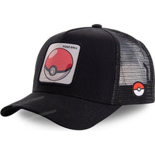 Cargue la imagen en el visor de la galería, compre Pika Hat - Gorra de béisbol - Gorra de Pokémon (Pikachu, Enton, Gengar, Relaxo, Pokeball)