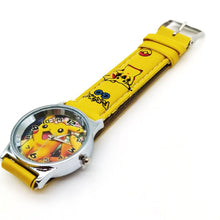 Cargue la imagen en el visor de la galería, compre el reloj de pulsera para niños Pokemon con juego de billetera para niños