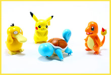 Carga la imagen en el visor de la galería, compra un juego de 6 figuras de Pokémon: Pikachu, Jigglypuff, Schiggy, Bulbasaur, Enton y Charmander.