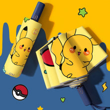 Load the image into the gallery viewer, buy Pokemon Pikachu umbrellas (manual or automatic)