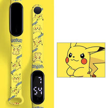 Lade das Bild in den Galerie-Viewer, Pokemon Pikachu Elektronische Armbanduhr mit Digital Anzeige kaufen
