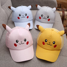 Load the picture into the gallery viewer, buy Pokemon Pikachu kids hats baseball cap (4-8 years)