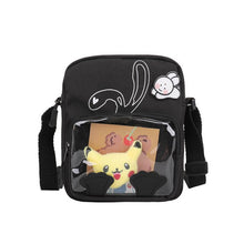 Load the picture into the gallery viewer, buy fashionable Pikachu Pokemon canvas bags in different colors