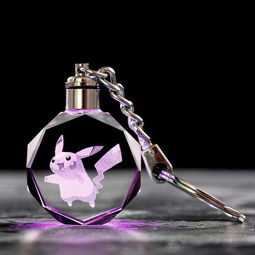 Pokemon Kristall Keychain Schlüsselanhänger verschiedene Motive kaufen