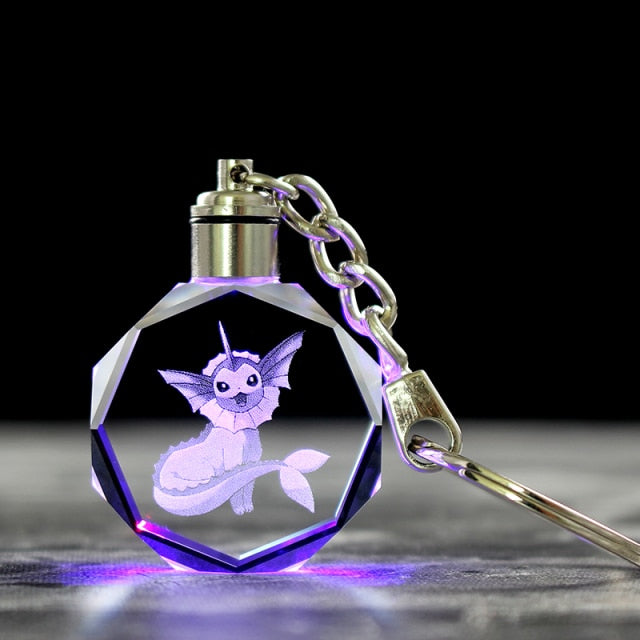 Pokemon Kristall Keychain Schlüsselanhänger verschiedene Motive kaufen