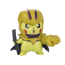 Cargue la imagen en el visor de la galería, compre Figuras de Pokémon - Pikachu Cosplay como Capitán América Iron Man Hulk Thanos Ant Man Thor (aprox. 10 cm)