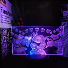 Carica l'immagine nel visualizzatore della galleria, acquista Pokemon Gengar Lamp o Night Light