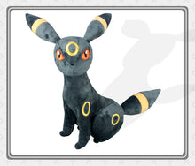 Carga la imagen en el visor de la galería, compra el Pokémon de peluche Nachtara Umbreon (aprox.30 cm)