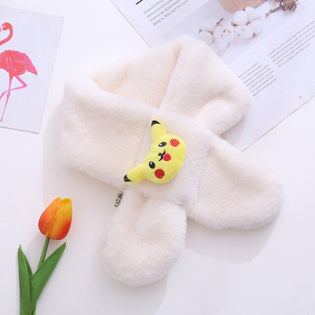 Weicher Schal für Kinder mit Pikachu Motiv kaufen