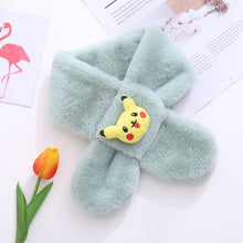 Load the picture into the gallery viewer, buy soft scarf for children with a Pikachu motif