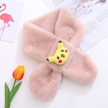Load the picture into the gallery viewer, buy soft scarf for children with a Pikachu motif