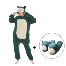 Load the image into the gallery viewer, Buy Snorlax / Snorlax onesie cuddle Pokemon pajamas