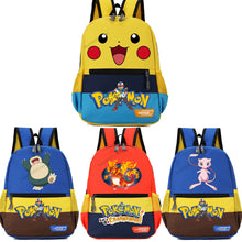Carga la imagen en el visor de la galería, compra mochilas infantiles Pokémon con motivos Relaxo, Glruak, Mewtwo o Pikachu.