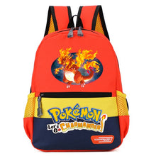 Carga la imagen en el visor de la galería, compra mochilas infantiles Pokémon con motivos Relaxo, Glruak, Mewtwo o Pikachu.