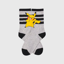 Chargez l'image dans la visionneuse de la galerie, achetez des chaussettes élégantes Pokemon Pikachu